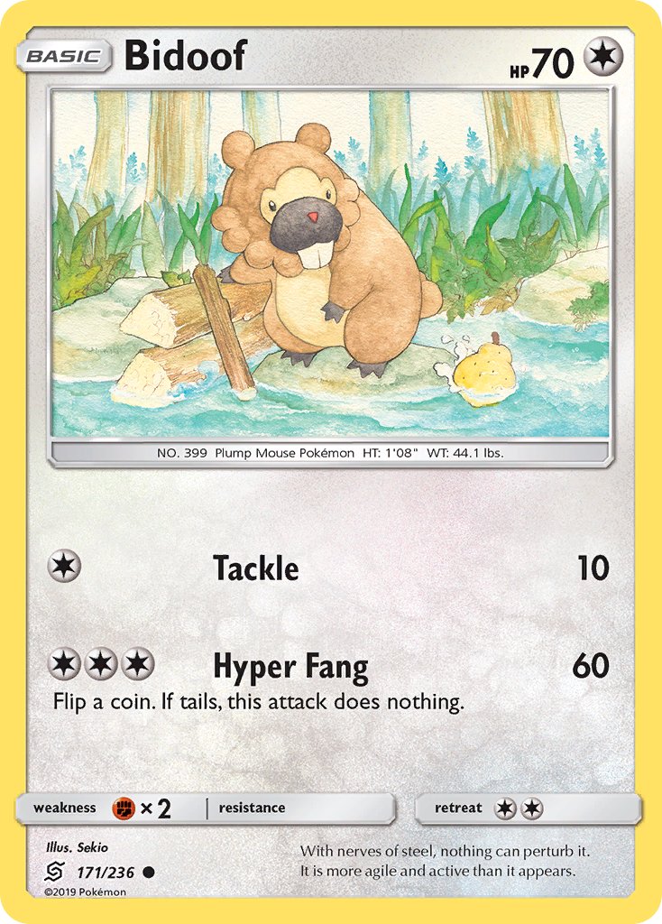 Bidoof [Reverse Holo]